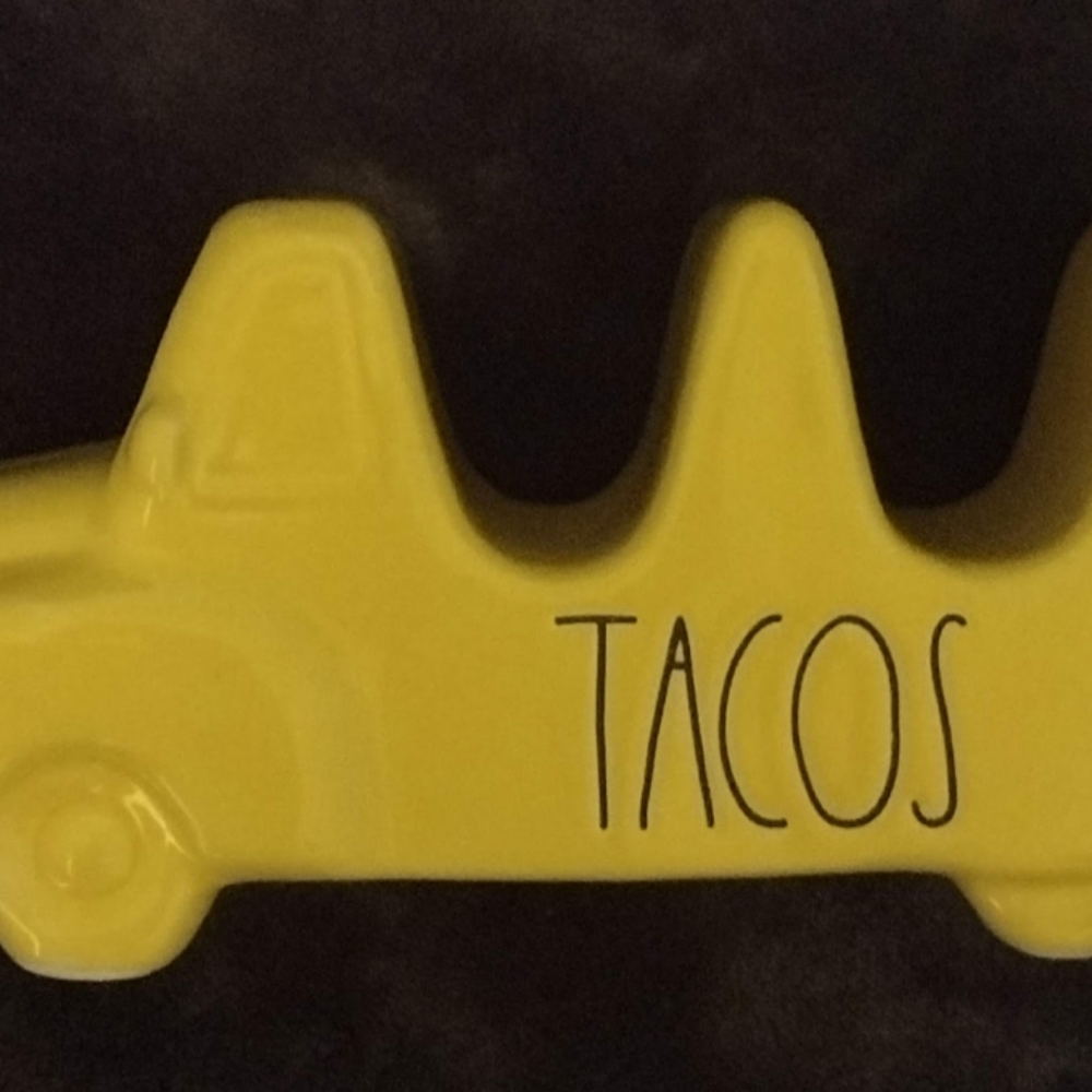 Rae Dunn (Yellow) TACOS Truck